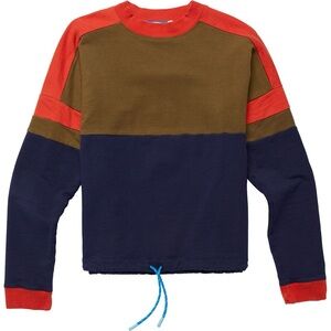Cotopaxi Red, Brown, and Navy Sweatshirt
